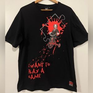 RARE Saw Jigsaw horror movie escape room Las Vegas T shirt size XXL
